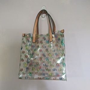 dooney and bourke clear backpack